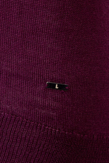 Kırmızı Yarım Balıkçı Yaka Regular Fit Yünlü Triko Kazak