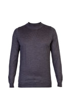 Antrasit Yarım Balıkçı Yaka Regular Fit Yünlü Triko Kazak