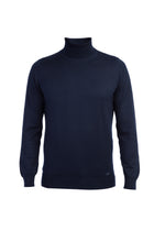 Lacivert A.K.Düz Tam Balıkçı Triko