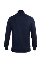 Lacivert A.K.Düz Tam Balıkçı Triko