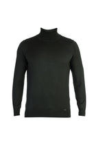 Haki A.K.Düz Tam Balıkçı Triko