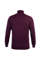 Kırmızı A.K.Düz Tam Balıkçı Triko