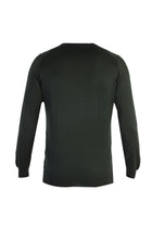 Haki A.K.Düz Bisiklet Yaka Triko