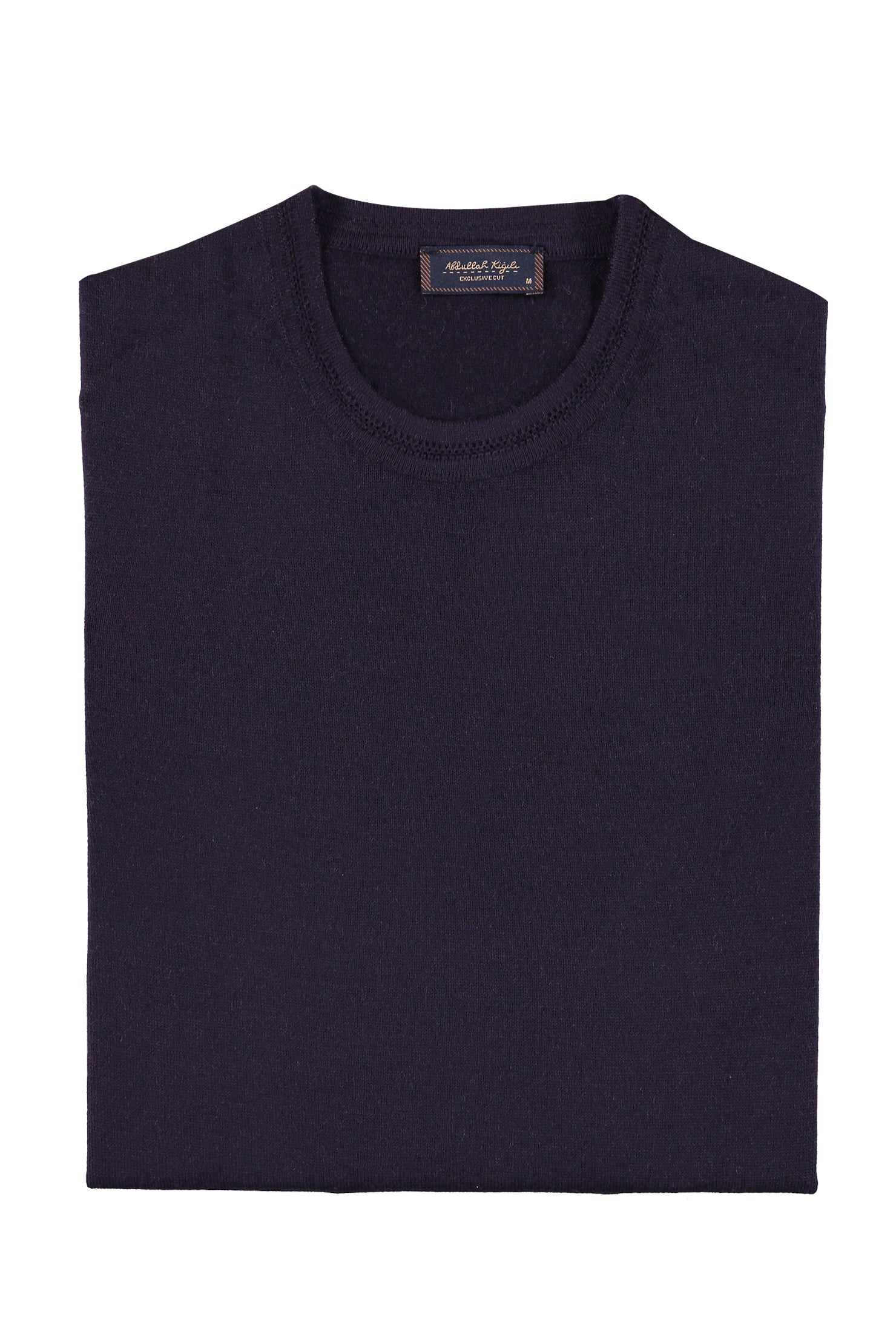 Mor A.K.Düz Bisiklet Yaka Triko