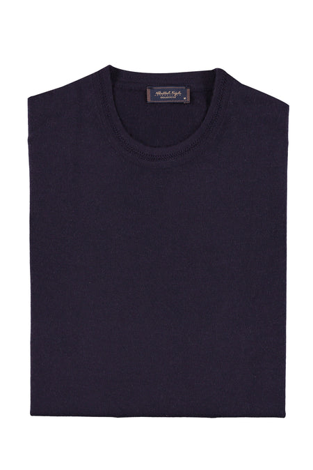 Mor A.K.Düz Bisiklet Yaka Triko