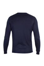 Lacivert Regular Fit Yünlü Düğmeli Hırka