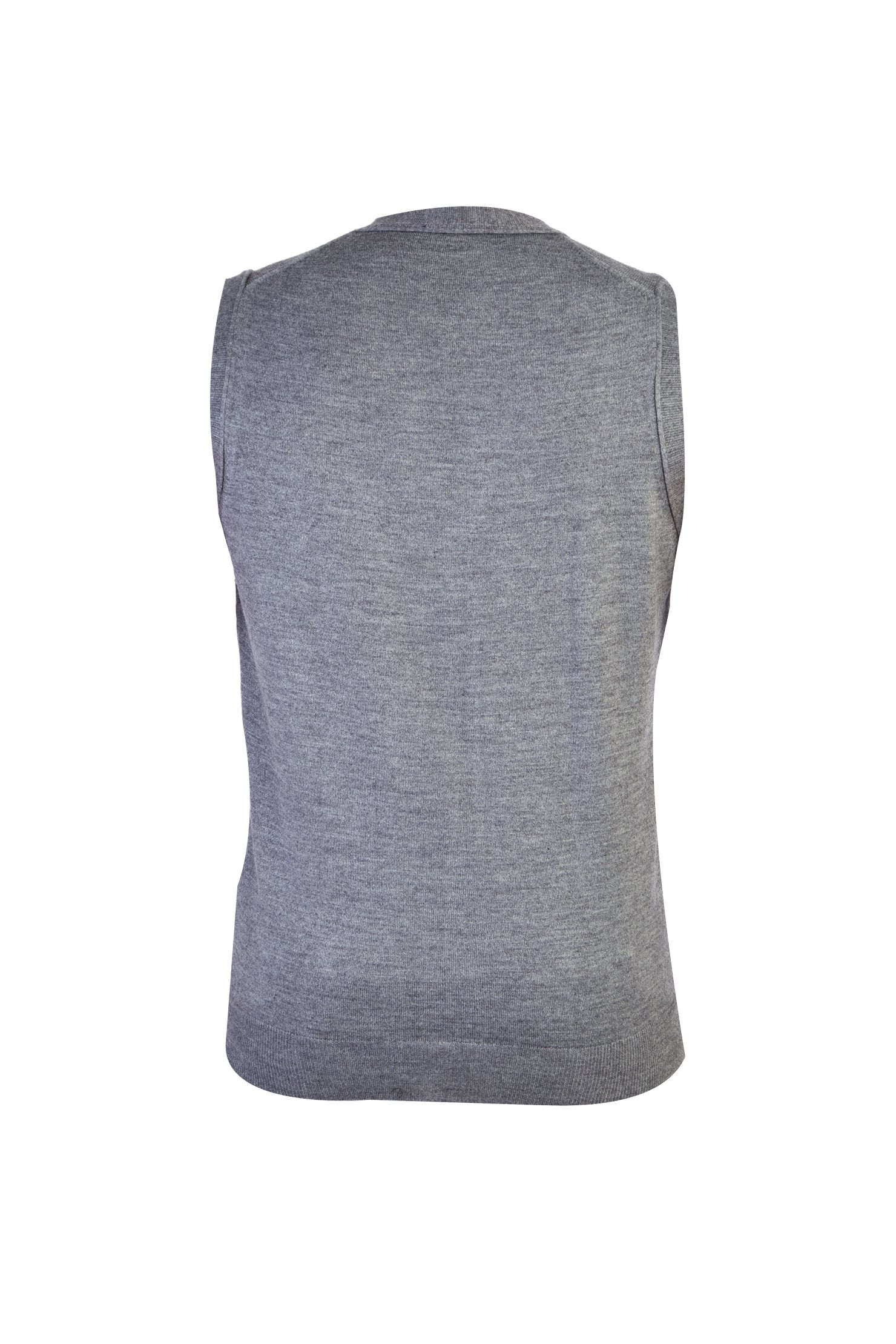 Orta Füme Yünlü Yelek