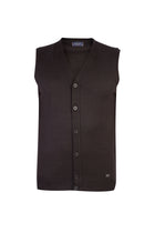 Kahve A.K.Düz Yelek