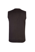 Kahve A.K.Düz Yelek