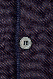 Kahve Slim Fit Yünlü Desenli Yelek