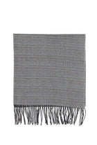 Açık Yeşil Desenli Yün Atkı