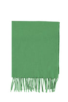 Açık Yeşil Yün Atkı