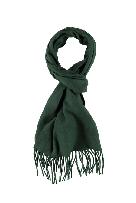 Koyu Yesil Yün Atkı