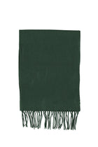 Koyu Yesil Yün Atkı