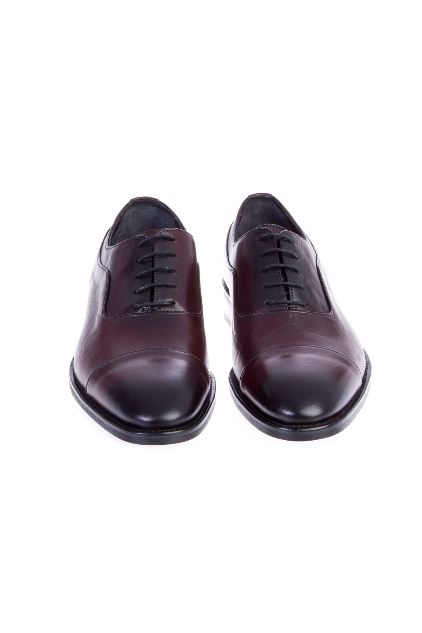 Bordo Klasik Deri Ayakkabı