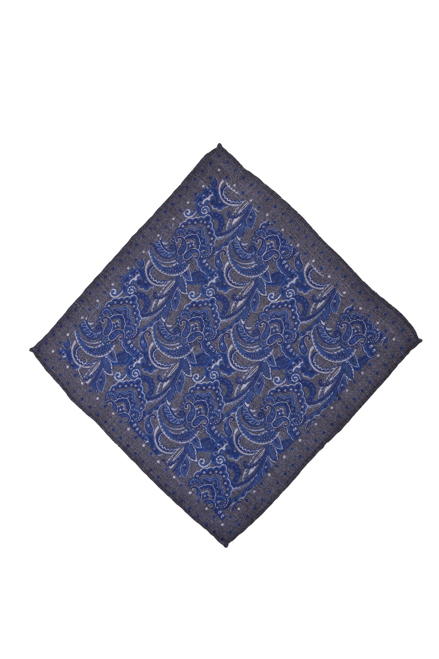 Kahve 2'li Kravat Yün Mendil Set