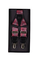 Bordo Desenli Pantolon Askısı