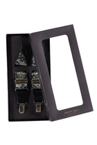 Koyu Yesil Desenli Pantolon Askısı