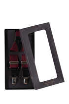 Bordo Desenli Pantolon Askısı