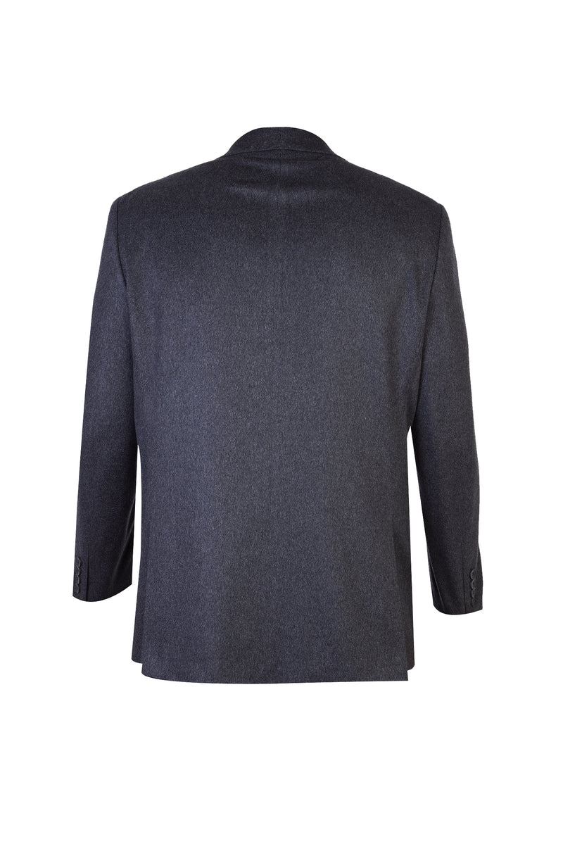 Koyu Füme Relaxed Fit Rahat Kesim İtalyan Kaşmir Ceket