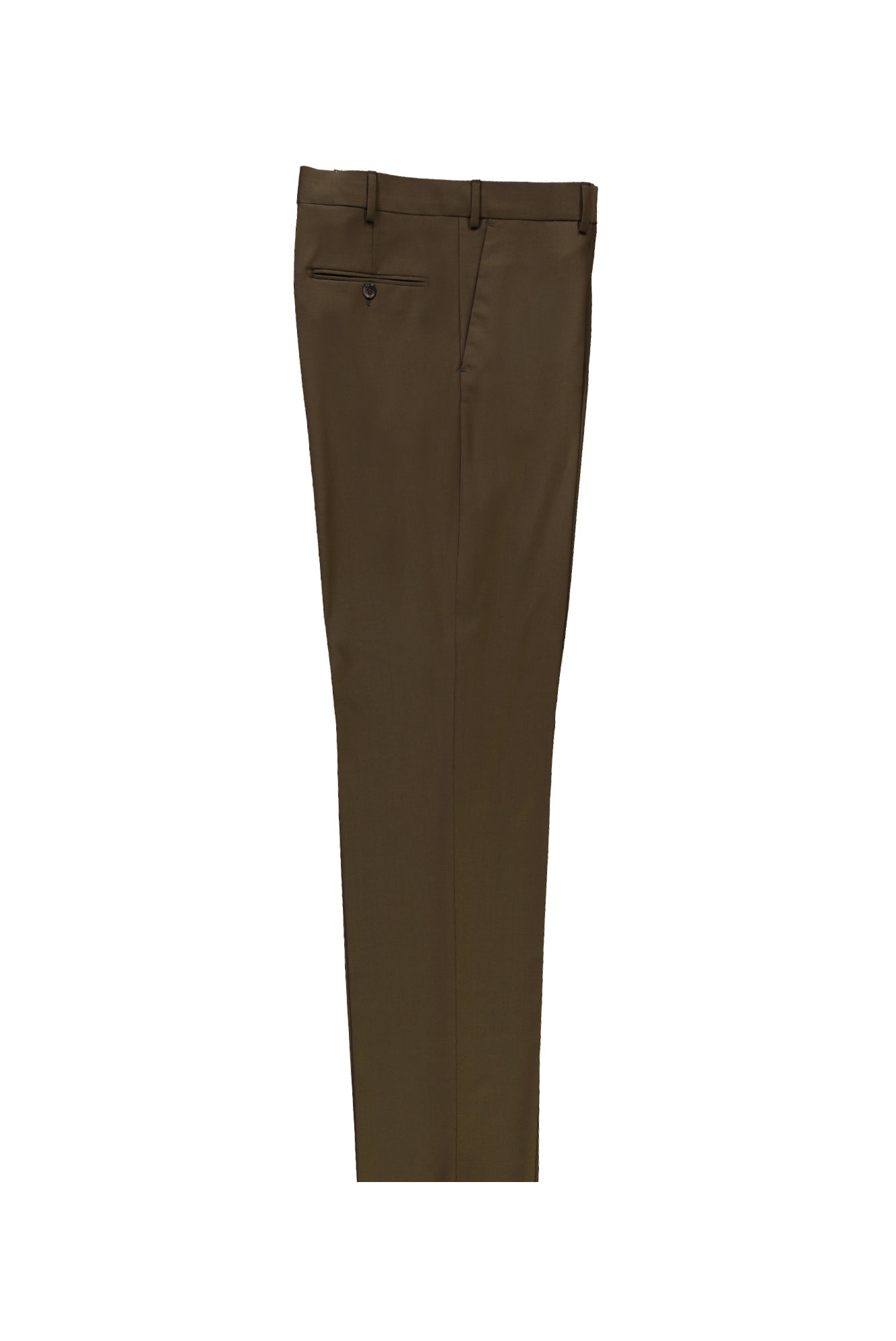 Koyu Vizon 4 Drop Relaxed Fit Rahat Kesim Yünlü Klasik Kuma? Pantolon-Abdullah Ki??l?