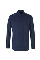 Koyu Petrol Uzun Kol Regular Fit Kadife Pamuk Gömlek