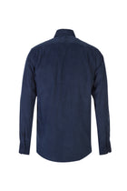 Koyu Petrol Uzun Kol Regular Fit Kadife Pamuk Gömlek