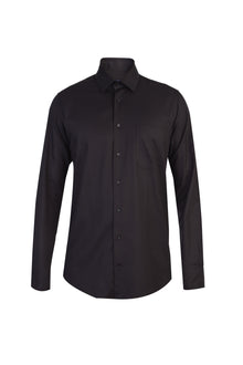 Siyah AK PN Desenli KLSK GÖMLEK