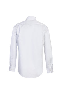 Beyaz Uzun Kol Non Iron Klasik Saten Pamuk Gömlek