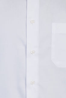 Beyaz Uzun Kol Non Iron Klasik Saten Pamuk Gömlek