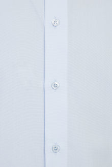 Açık Mavi Slim Fit Dar Kesim Uzun Kol Easy Care Pamuk Gömlek