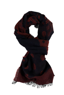 Kiremit Desenli Atkı