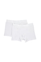 Beyaz 2'li Bambu Boxer Seti