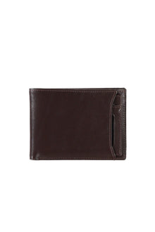 Koyu Kahve Deri Cüzdan
