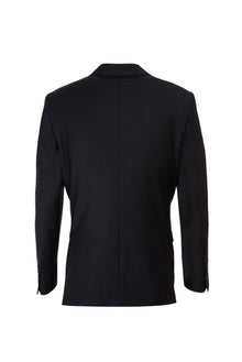 Siyah 4 Drop Relaxed Fit Rahat Kesim Yünlü Tak?m Elbise-Abdullah Ki??l?