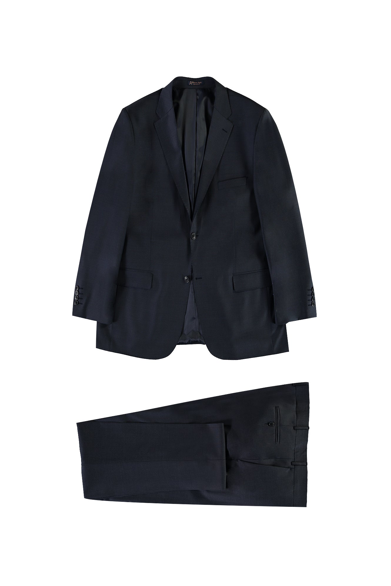 Açık Antrasit Yünlü Takım Elbise