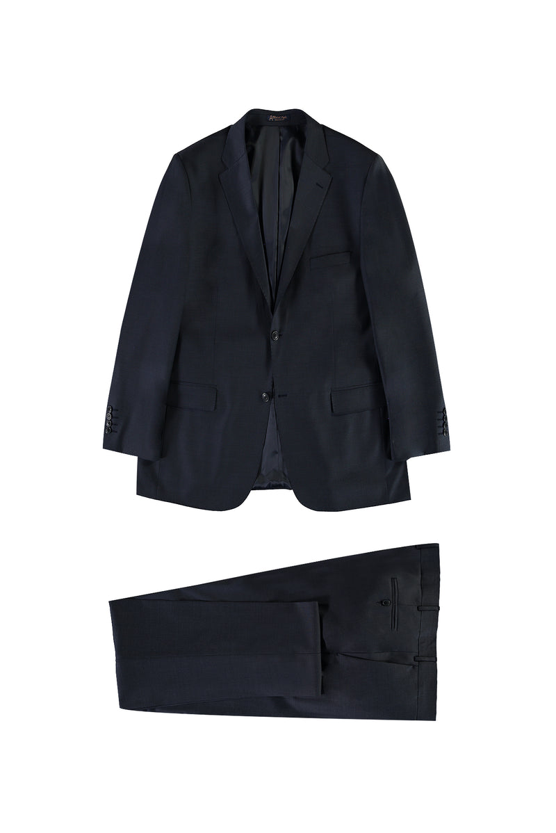 Açık Antrasit Yünlü Takım Elbise