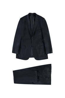 Aç?k Antrasit 7 Drop Slim Fit Dar Kesim Yünlü Tak?m Elbise-Abdullah Ki??l?