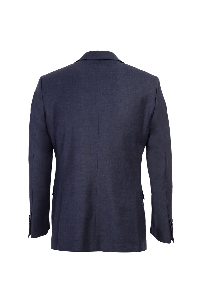 Açık Antrasit Relaxed Fit Rahat Kesim Yünlü Klasik Takım Elbise