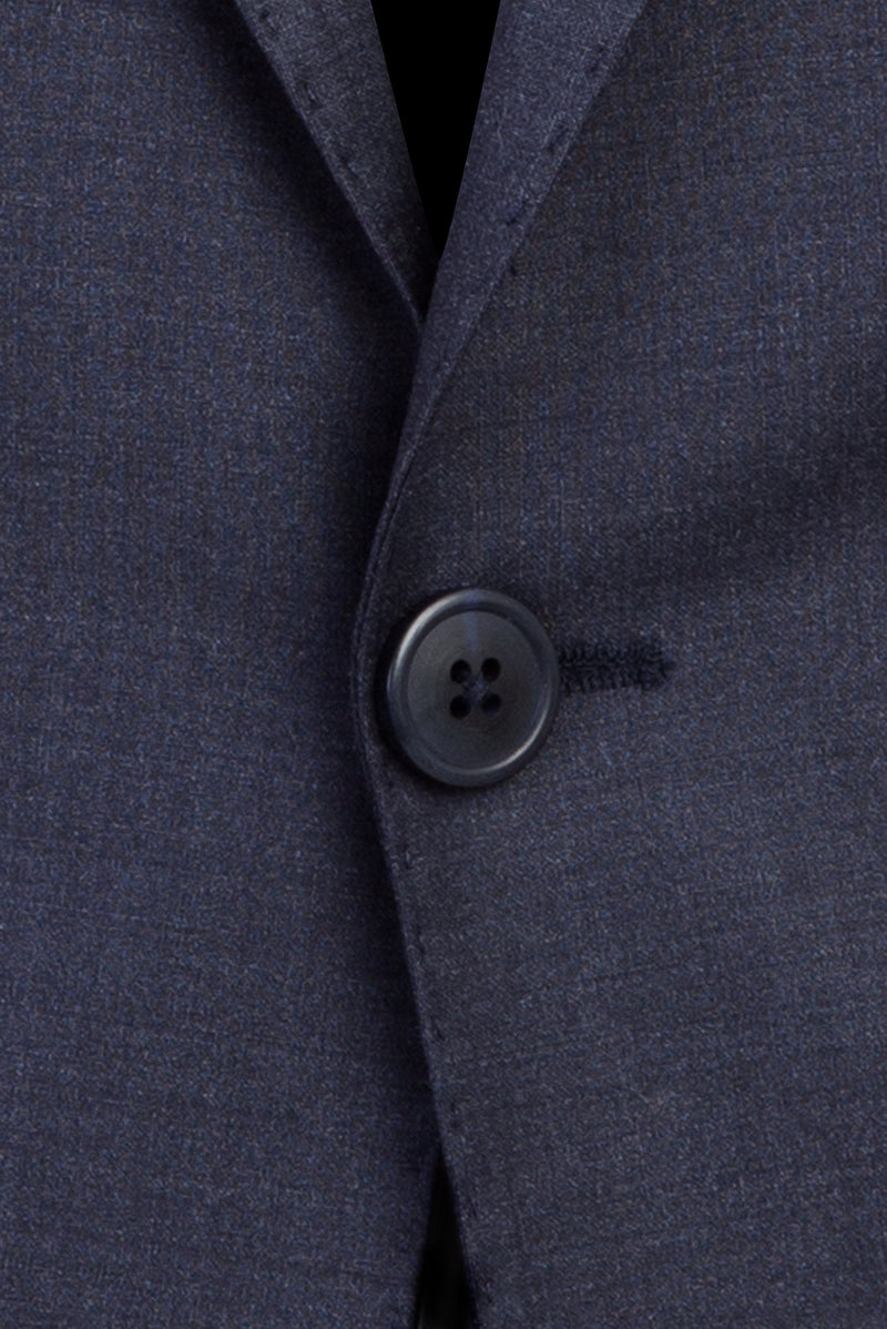 Açık Antrasit Relaxed Fit Rahat Kesim Yünlü Klasik Takım Elbise