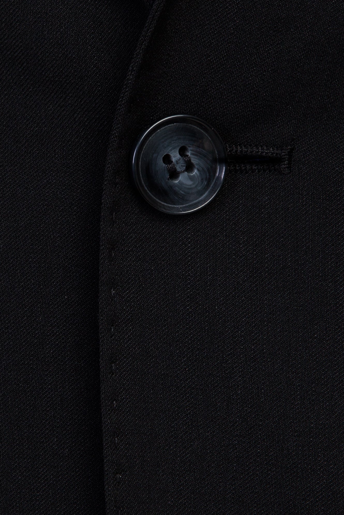 Siyah 7 Drop Slim Fit Dar Kesim Yünlü Tak?m Elbise-Abdullah Ki??l?