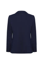Orta Lacivert 7 Drop Slim Fit Dar Kesim Yün Tak?m Elbise-Abdullah Ki??l?