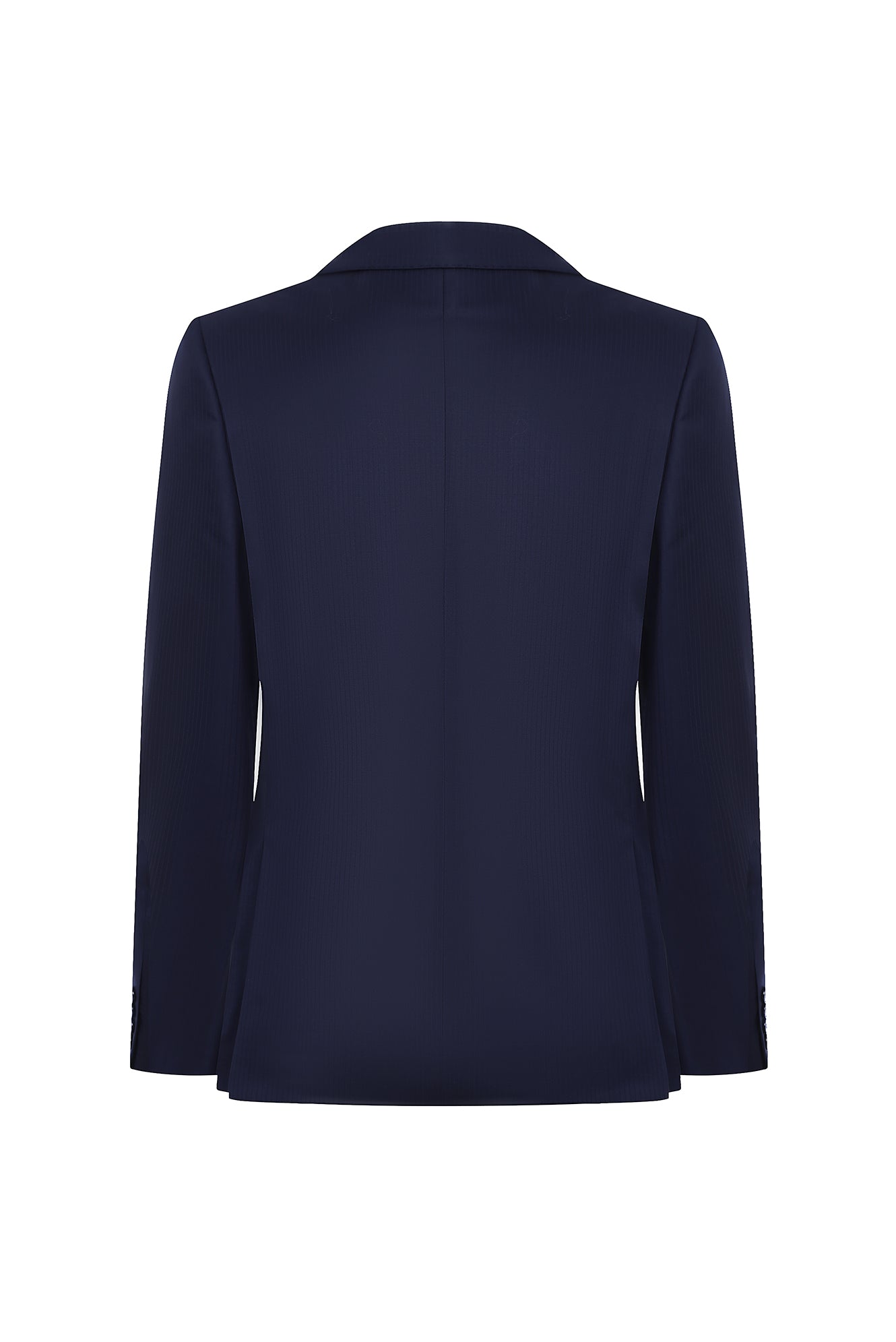 Açık Lacivert Slim Fit Dar Kesim Yünlü Takım Elbise