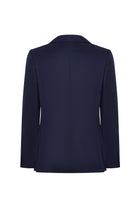 Açık Lacivert Slim Fit Dar Kesim Yünlü Takım Elbise