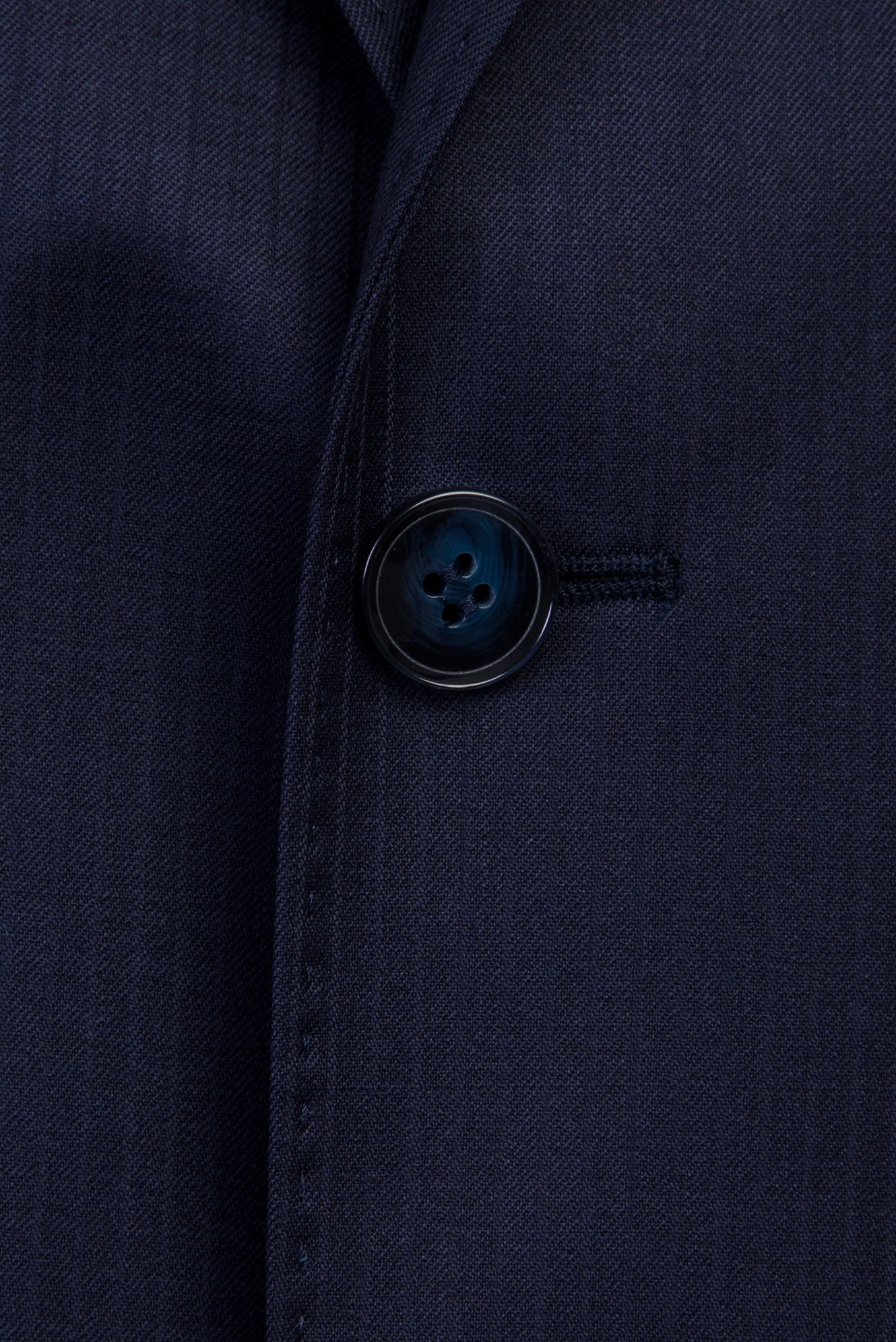 Açık Lacivert Slim Fit Dar Kesim Yünlü Takım Elbise