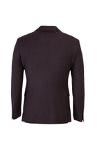 Şarap Bordo Slim Fit Dar Kesim Yünlü Kuşgözü Takım Elbise