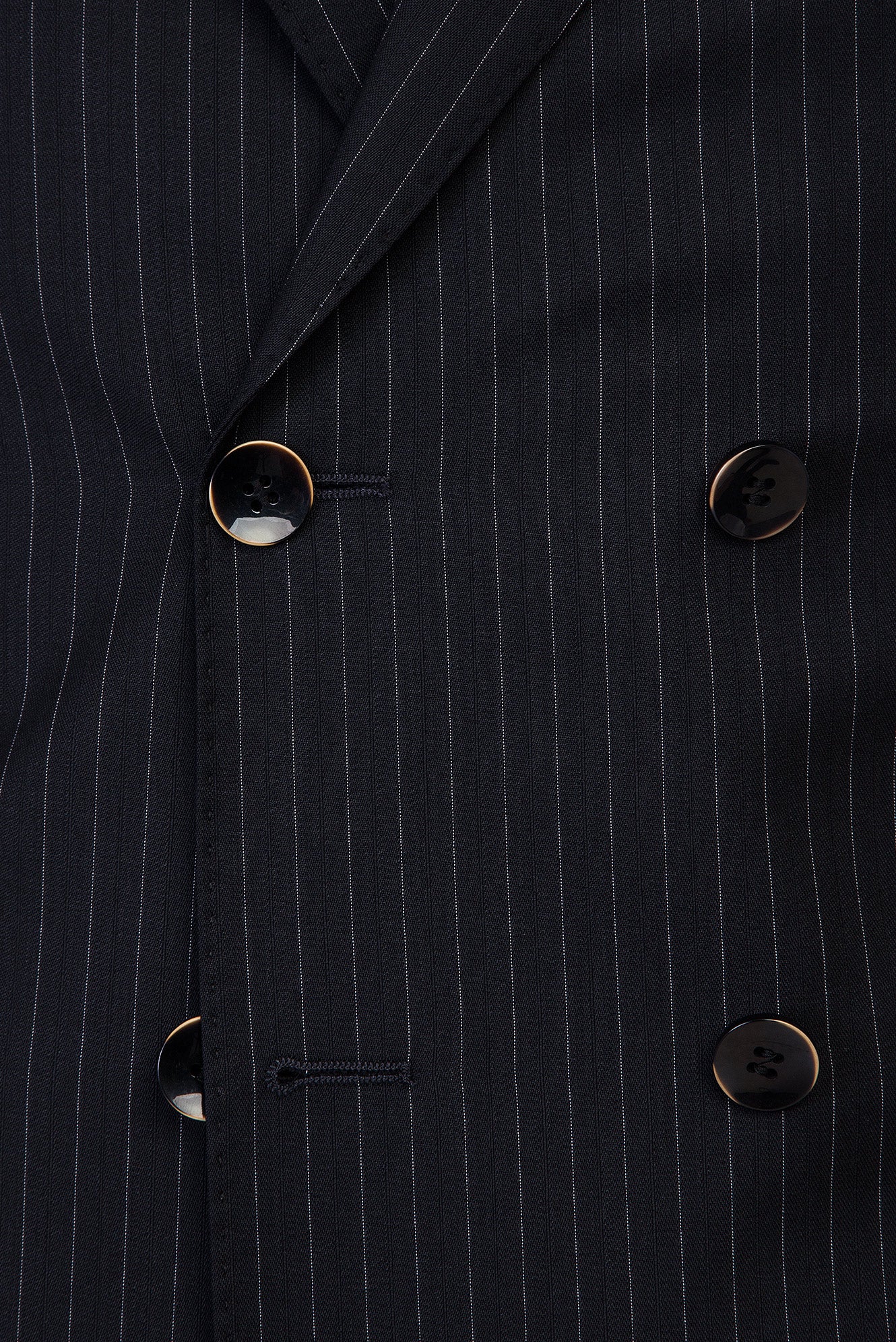 Siyah 7 Drop Slim Fit Dar Kesim Kruvaze Yün Tak?m Elbise-Abdullah Ki??l?
