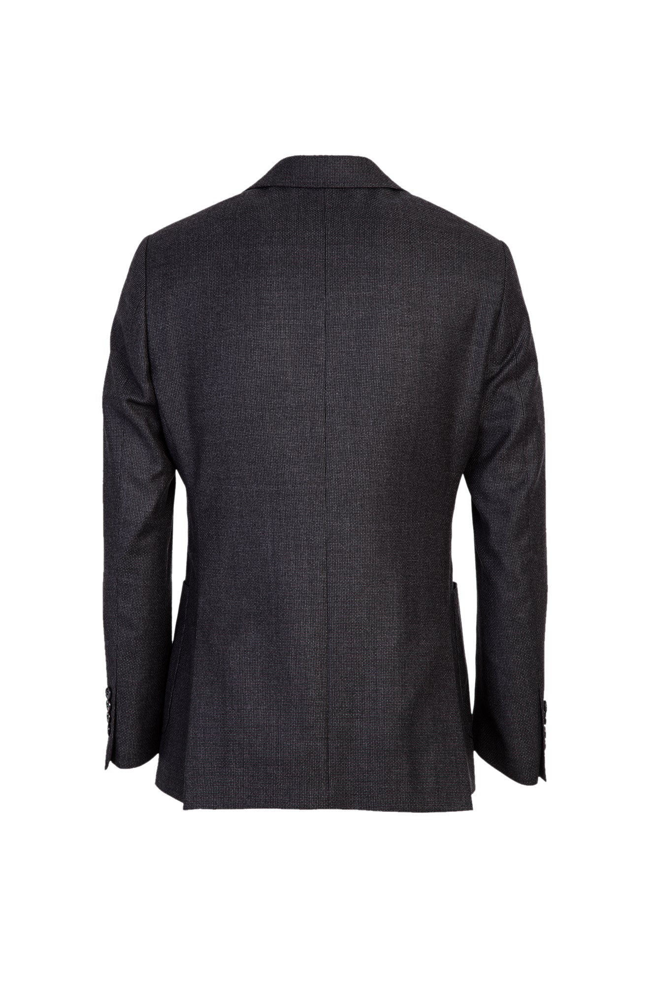 Koyu Füme Regular Fit Yün Ceket