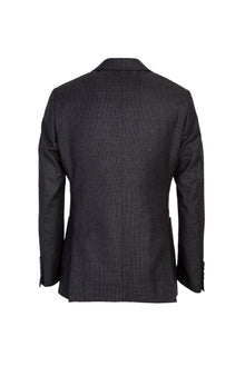 Koyu Füme Regular Fit Yün Ceket