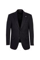 Siyah 4 Drop Relaxed Fit Rahat Kesim Ka?mirli Klasik Ceket-Abdullah Ki??l?